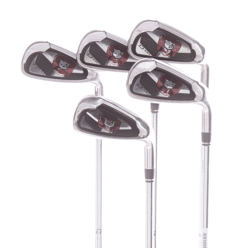 Wilson Staff D100 Mens Right Hand Steel Irons 6-PW Regular - True Temper Flighted TX