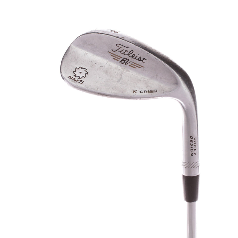 Titleist Vokey SM5 K Grind Steel Mens Right Hand Lob Wedge 58 Degree 11 Bounce Wedge - Vokey SM5