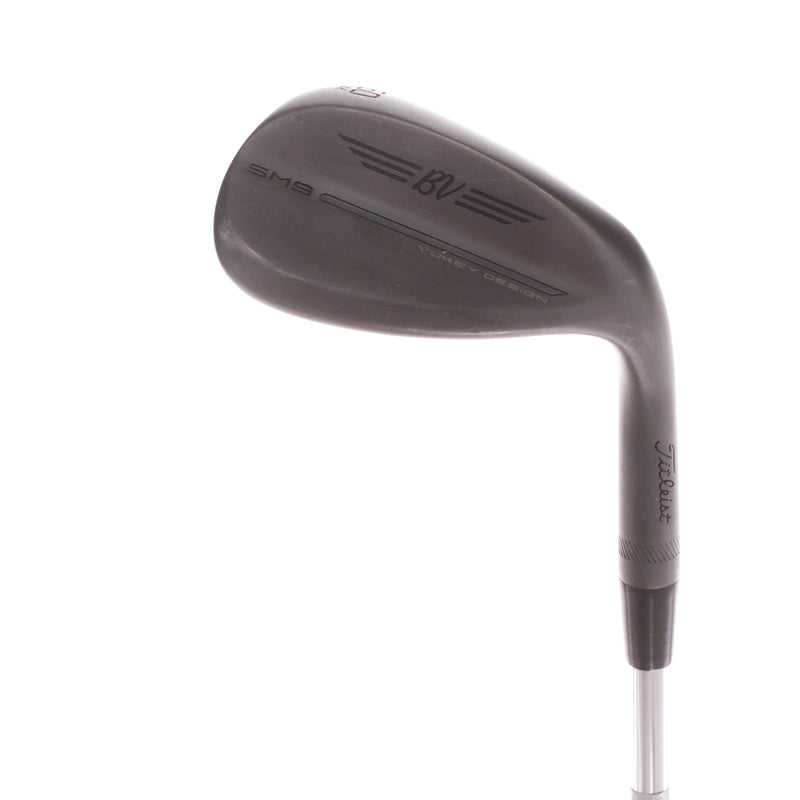 Titleist SM9 Jet Black K-Grind Steel Mens Right Hand Lob Wedge 60 Degree Wedge BV Design