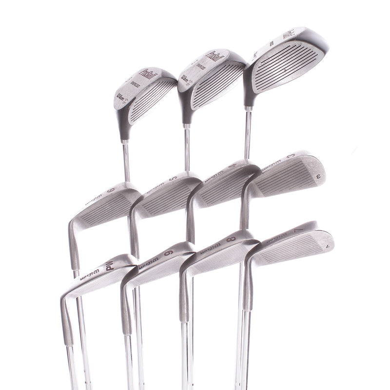 Wilson Staff Prostaff Oversize Steel Men's Right Hand Full Set Regular - Wilson Brunswick