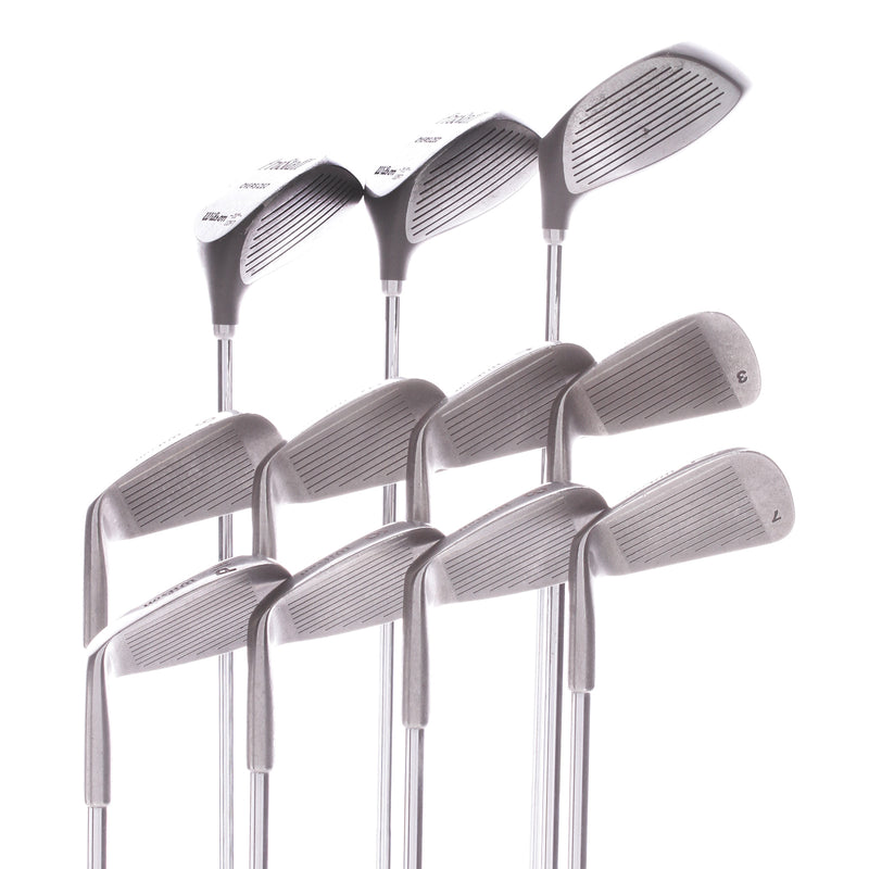 Wilson Staff Prostaff Oversize Steel Men's Right Hand Full Set Regular - Wilson Brunswick