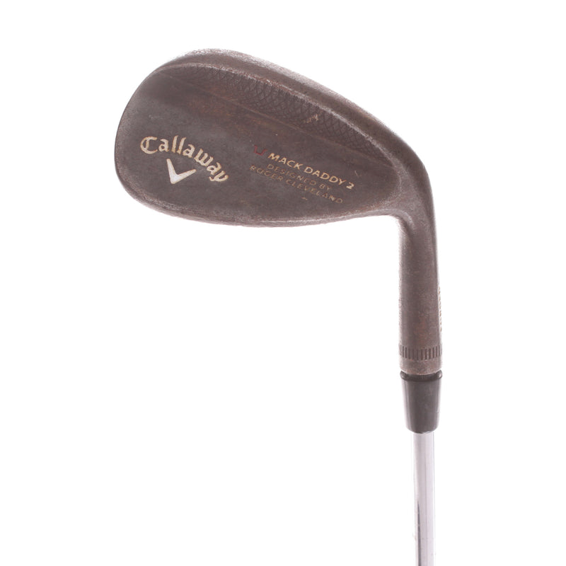 Callaway Mack Daddy 2 Steel Mens Right Hand Sand Wedge 14 Bounce Stiff - True Temper Dynamic Gold