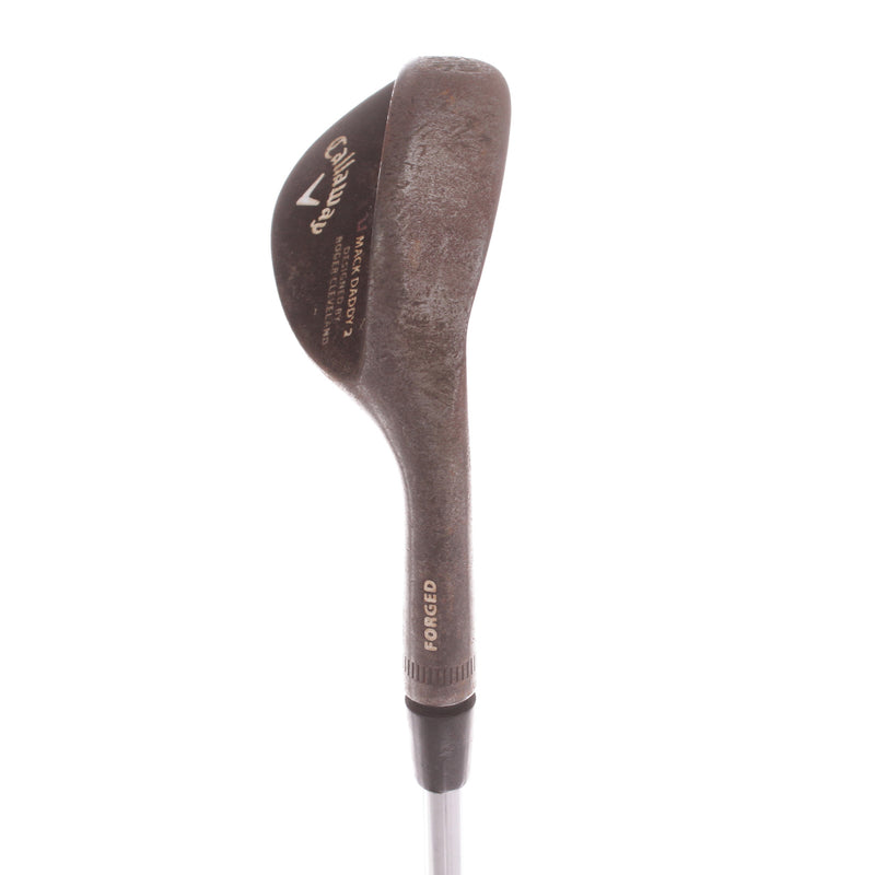 Callaway Mack Daddy 2 Steel Mens Right Hand Sand Wedge 14 Bounce Stiff - True Temper Dynamic Gold