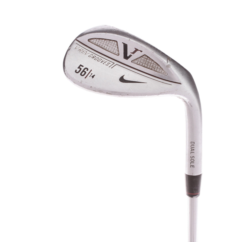 Nike Victory Red V-Rev Grooves Steel Men's Right Hand Sand Wedge 56 Degree 14 Bounce True Temper - Stiff