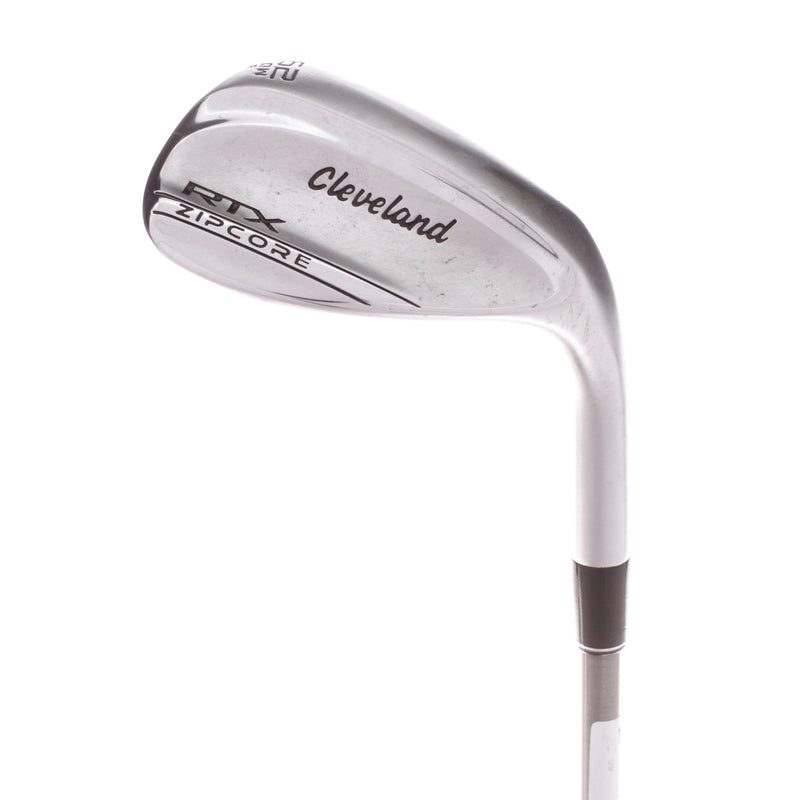 Cleveland RTX Zipcore Steel Men's Right Hand Lob Wedge 62 Degree Stiff - SteelFiber i110