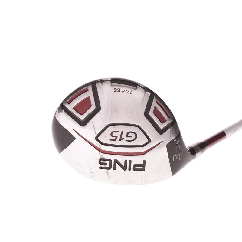 Ping G15 Graphite Mens Left Hand Fairway 3 Wood 15.5 Degree Regular - TFC 149