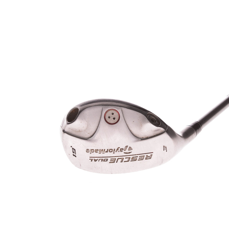 TaylorMade Rescue Dual Graphite Mens Left Hand Hybrid 19 Degree Stiff - Taylormade Hybrid 65