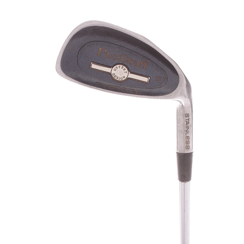 Wilson Pro Staff Oversize Offset Design Steel Men's Right Hand 5 Iron Stiff - Wilson Offset Design