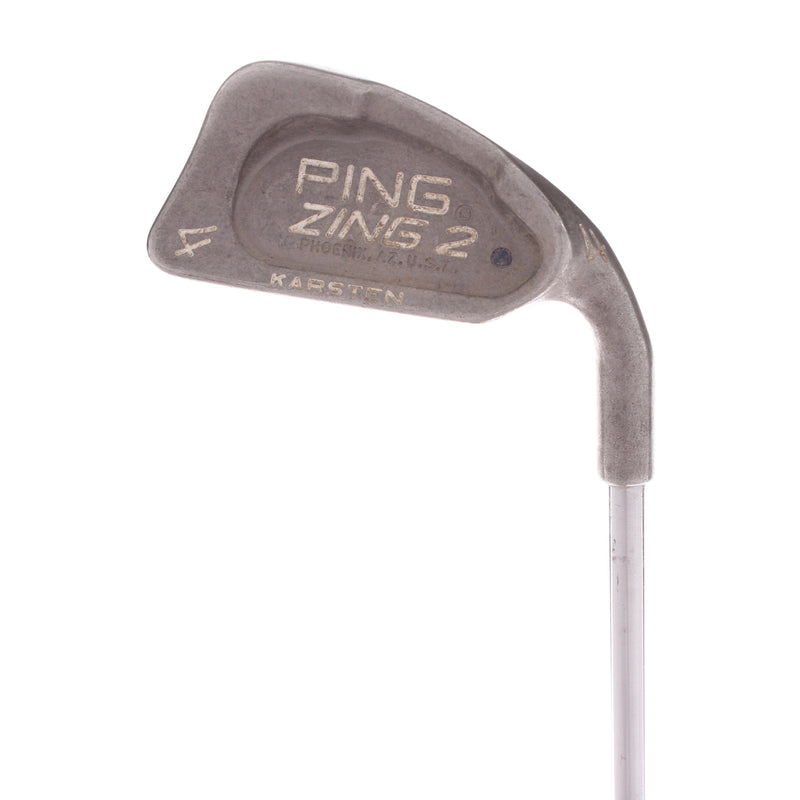 Ping Zing 2 Steel Mens Right Hand 4 Iron Blue Dot Stiff - Apollo