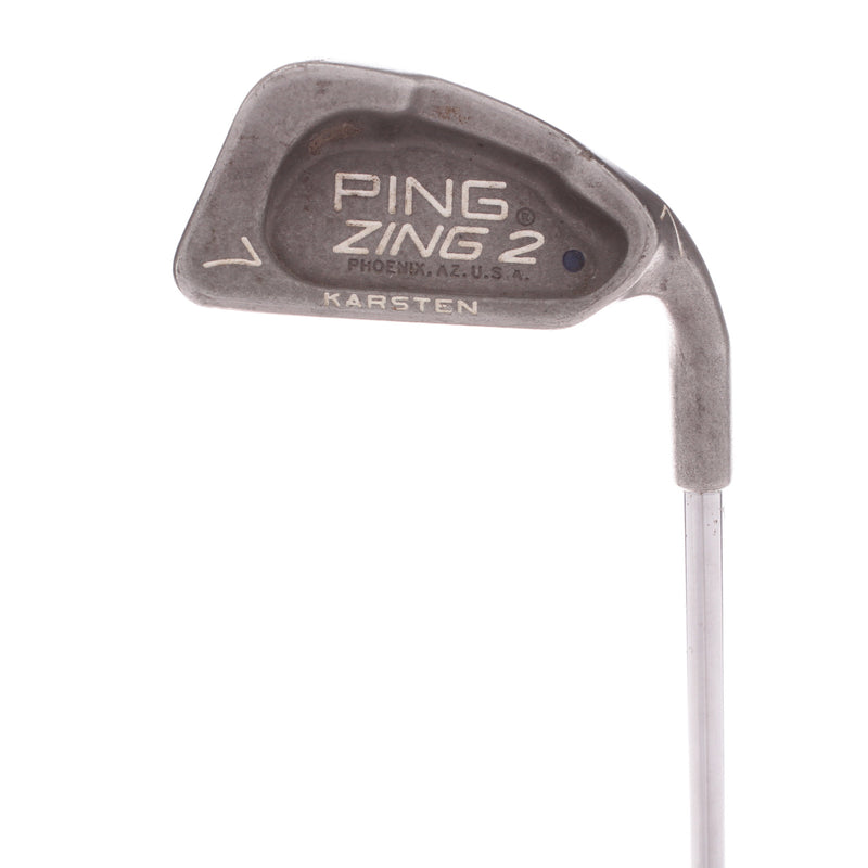 Ping Zing 2 Steel Men's Right Hand 7 Iron Blue Dot Stiff - Apollo