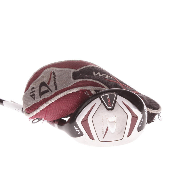 Wilson Deep Red WT Graphite Men's Right Hand Hybrid 21 Degree Regular - Wilson Staff Deep Red WTXL