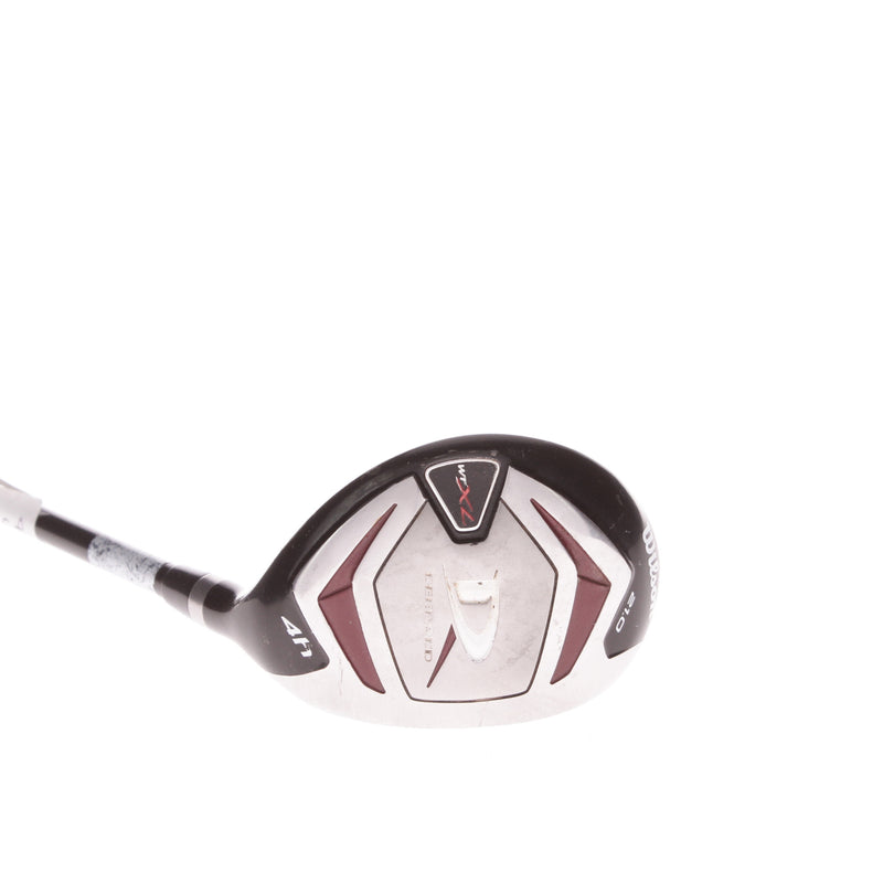 Wilson Deep Red WT Graphite Men's Right Hand Hybrid 21 Degree Regular - Wilson Staff Deep Red WTXL