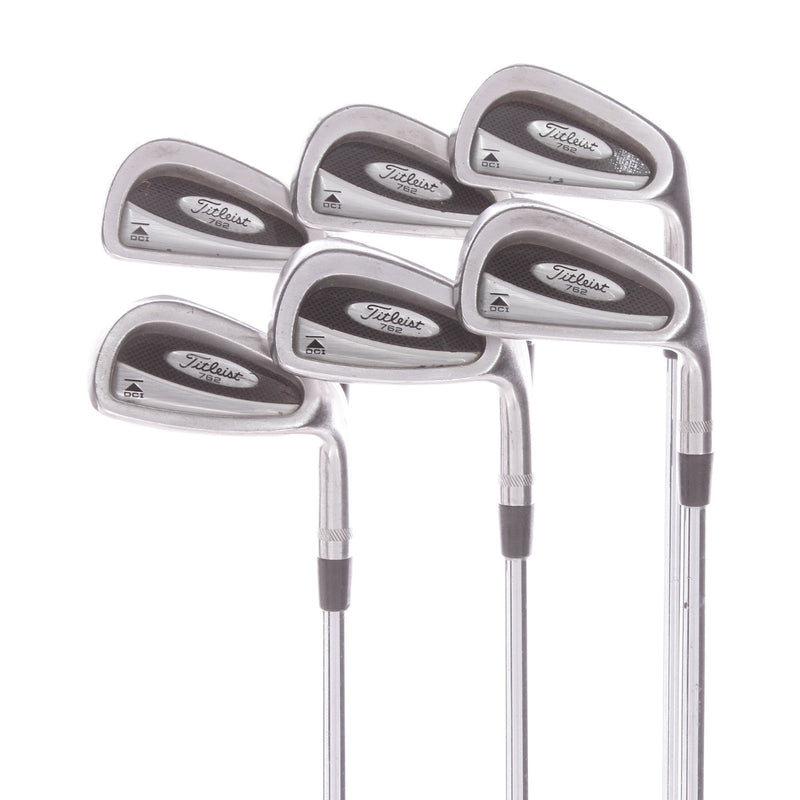 Titleist DCI 762 Steel Mens Right Hand Irons 4-PW Stiff - Titleist M Phillimore Dynamic Gold S300