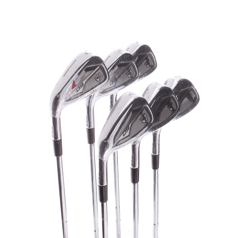 Wilson Staff D9 Steel Mens Left Hand Irons 5-PW Extra Stiff - N.S. Pro Modus 3