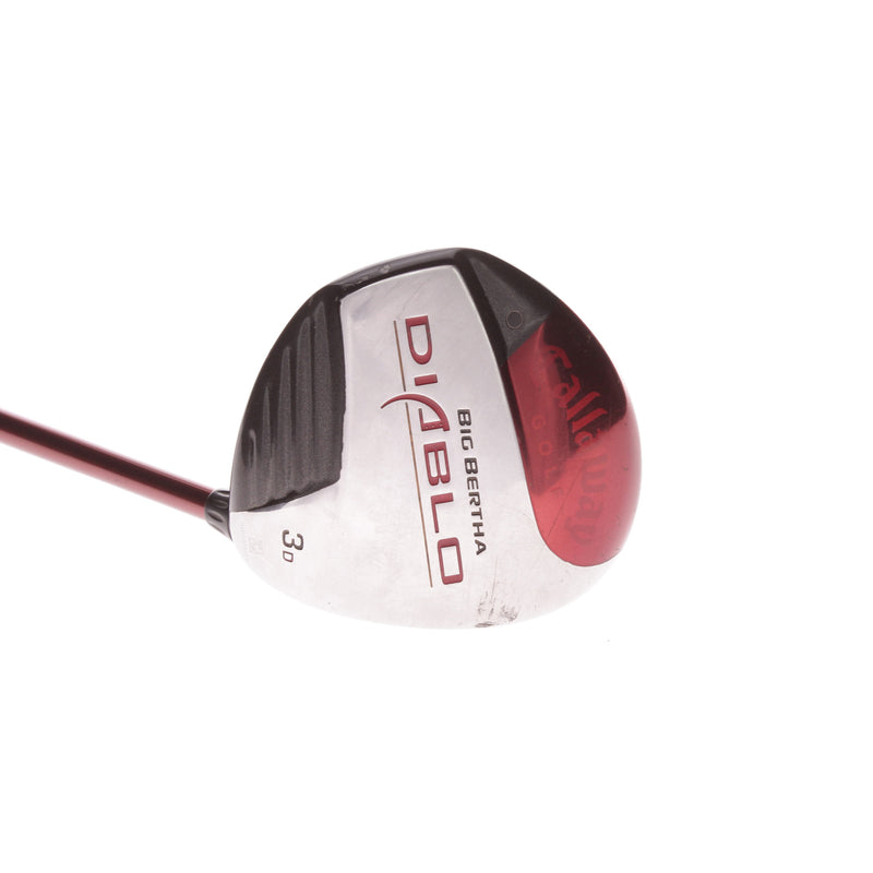 Callaway Big Bertha Diablo Draw Graphite Men's Right Hand Fairway 3 Wood 15 Degree Regular Callaway 60