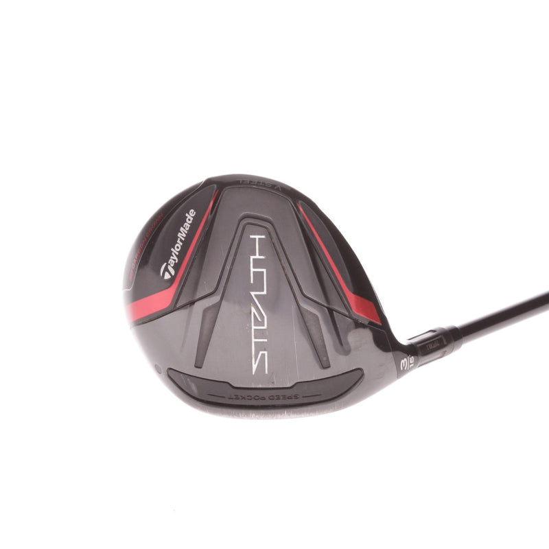 TaylorMade Stealth Graphite Mens Left Hand Fairway 3 Wood 15 Degree Fujikura Ventus - Regular