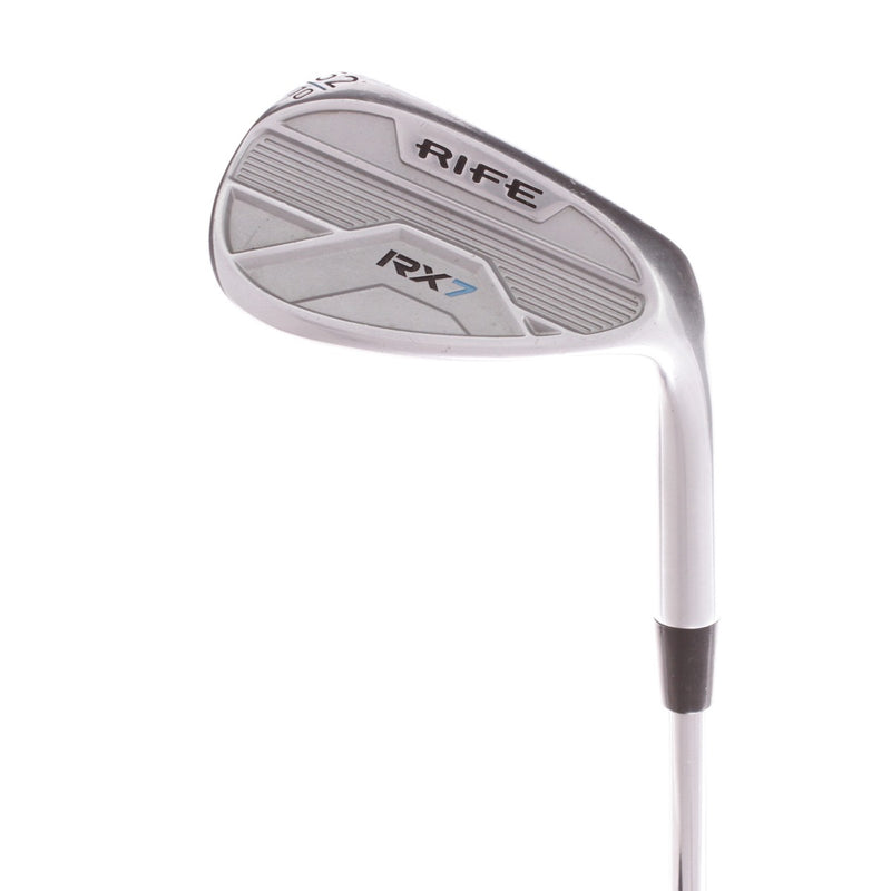 Rife RX7 Steel Mens Right Hand Gap Wedge 52 Degree 10 Bounce Wedge - Rife