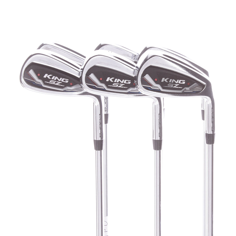 Cobra Speedzone One Length Steel Men's Right Hand Irons 6-GW Regular - KBS Tour 90