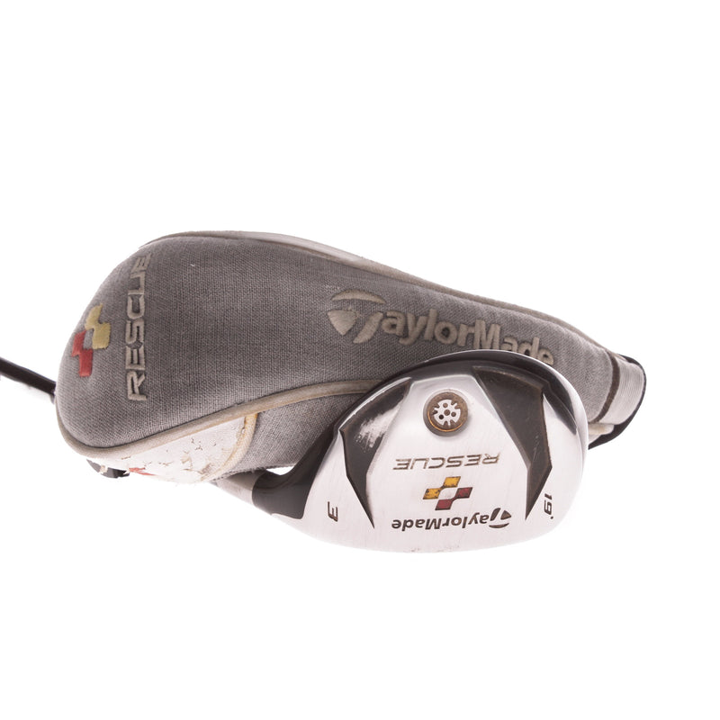 TaylorMade Rescue Graphite Mens Right Hand Hybrid 19 Degree Stiff - Aldila TaylorMade REAX