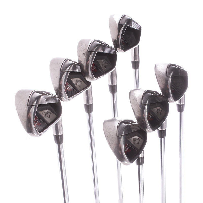 Callaway RAZR X Steel Men's Right Hand Irons 4-PW Uniflex - Callaway Razr X