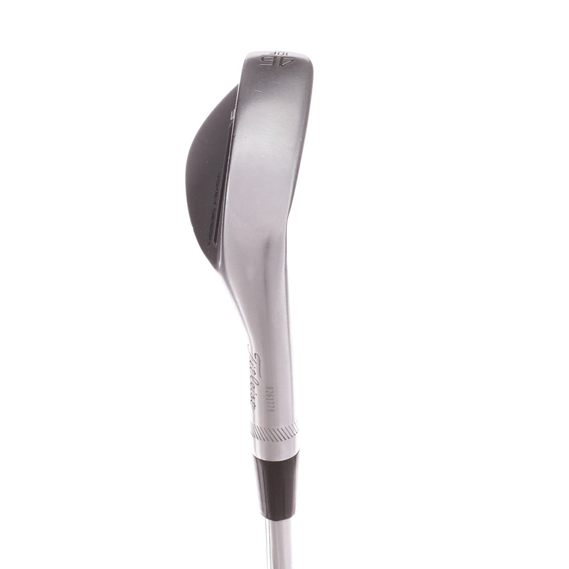 Titleist Vokey SM9 Tour Chrome F-Grind Steel Men's Right Hand Pitching Wedge 46 Degree 10 Bounce BV Design - Wedge