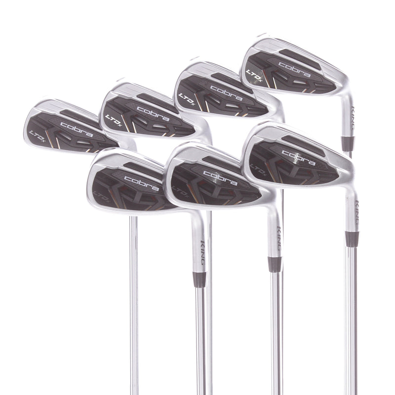 Cobra LTD X Steel Men's Right Hand Irons 4-PW Stiff - KBS Tour 90