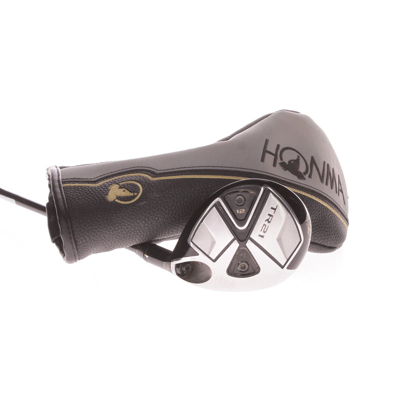 Honma TR21 Graphite Mens Right Hand Fairway 3 Wood 15 Degree Regular Vizard TR20 - 60