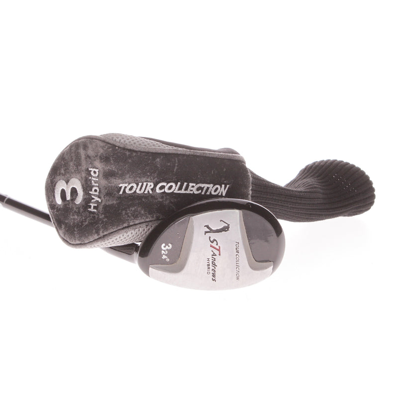 ST. Andrews Tour Collection Graphite Men's Right Hand Hybrid 24 Degree Regular Tour Collection ST. Andrews