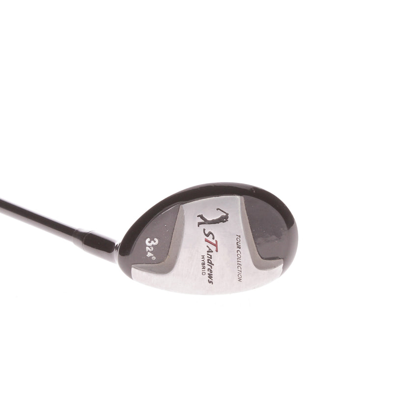 ST. Andrews Tour Collection Graphite Men's Right Hand Hybrid 24 Degree Regular Tour Collection ST. Andrews