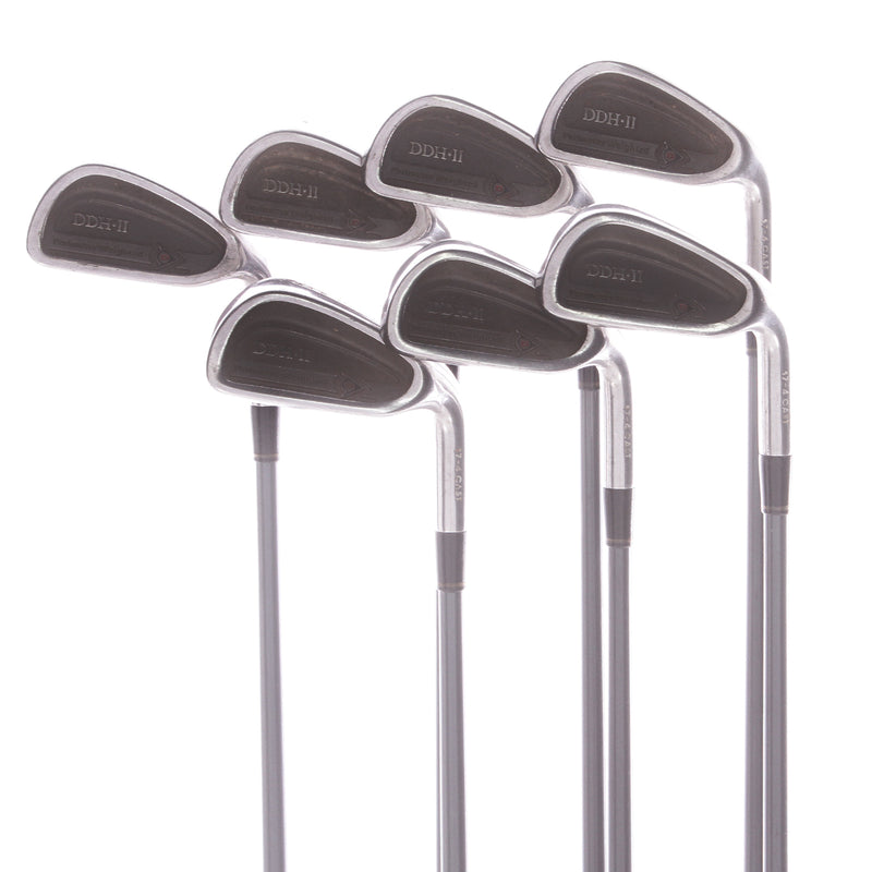 Dunlop DDH II Graphite Mens Right Hand Iron 3-9 Stiff - Dunlop Stiff Graphite