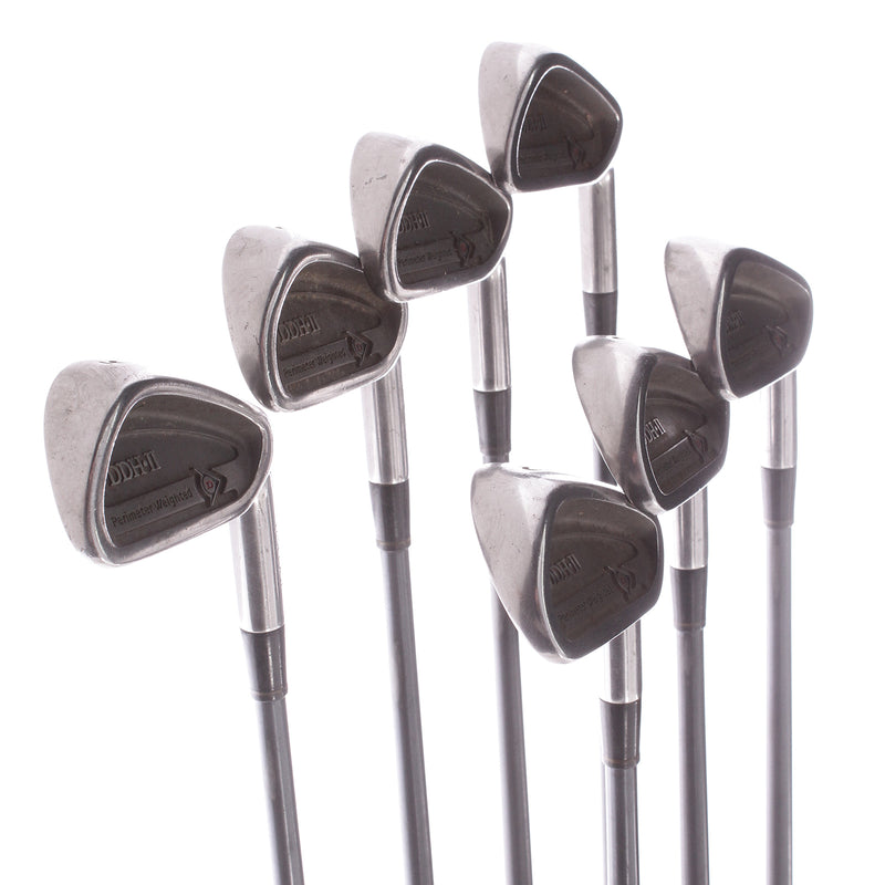 Dunlop DDH II Graphite Mens Right Hand Iron 3-9 Stiff - Dunlop Stiff Graphite