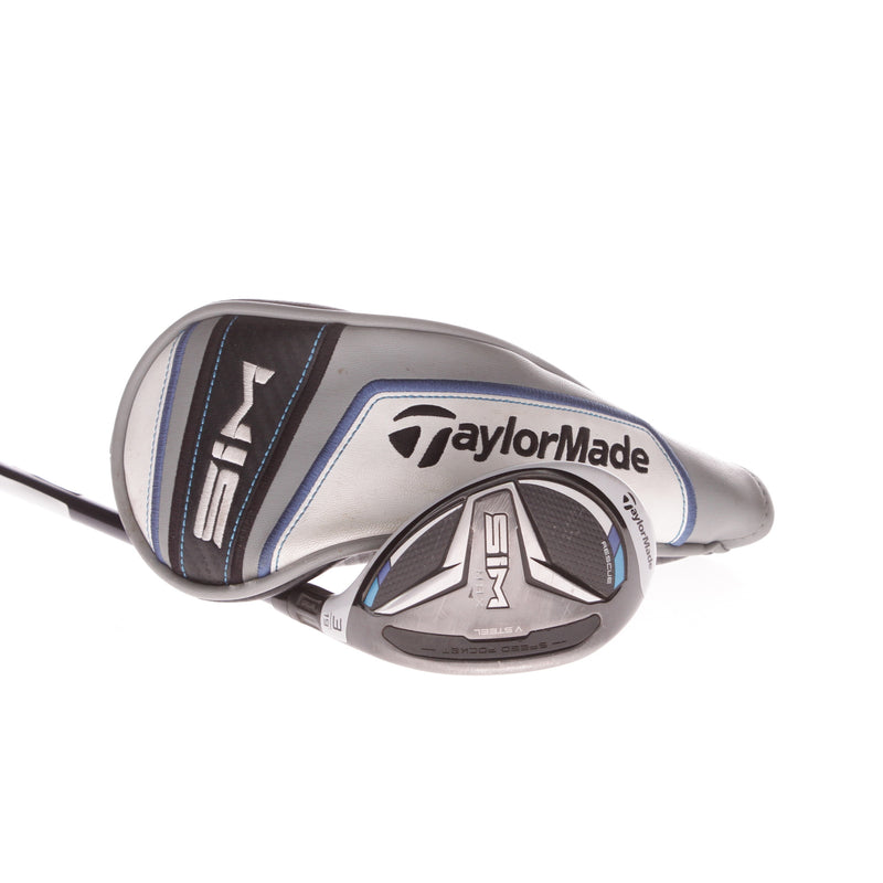 TaylorMade Sim Max Graphite Men's Right Hand Hybrid 19 Degree Senior - Fujikura Ventus 5A