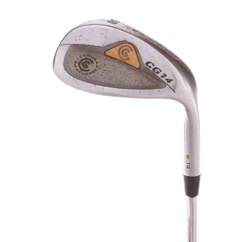 Cleveland CG14 Zip Grooves Steel Mens Right Hand Approach Wedge 52 Degree Wedge - Cleveland