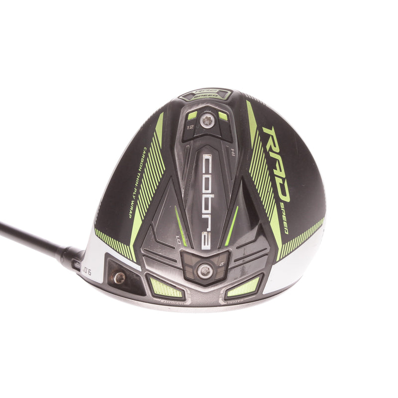 Cobra Radspeed Graphite Mens Right Hand Driver 9 Degree Stiff - Fujikura Motore 6 S