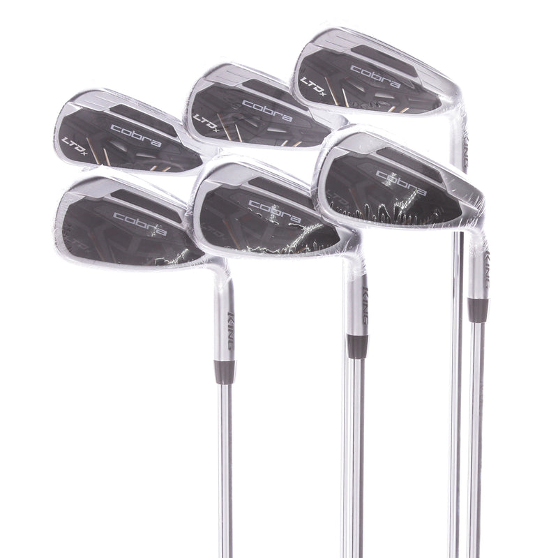 Cobra LTDx Steel Mens Right Hand Irons 5-PW  Regular - KBS Tour 90 R