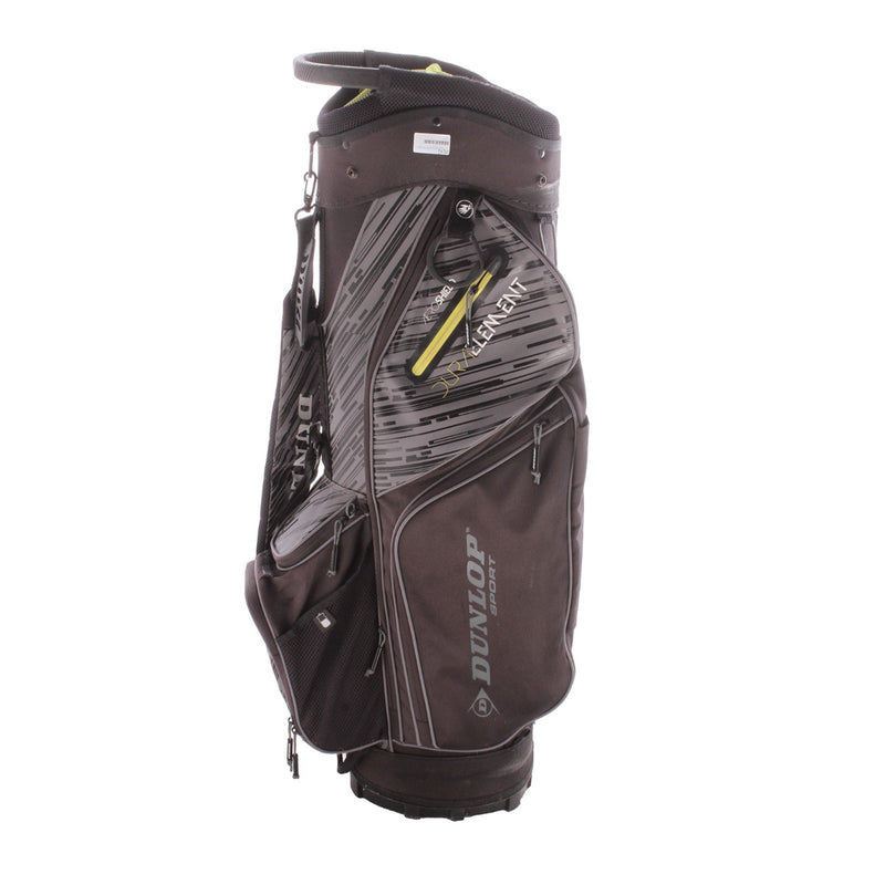 Dunlop Aeroshield Element Second Hand Cart Bag - Black Silver