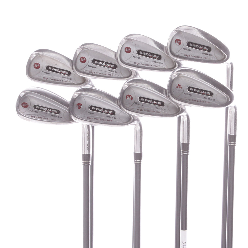 B Square Golf Forged UnderCut Graphite Mens Right Hand Irons 4-SW  Regular - B-Square Golf