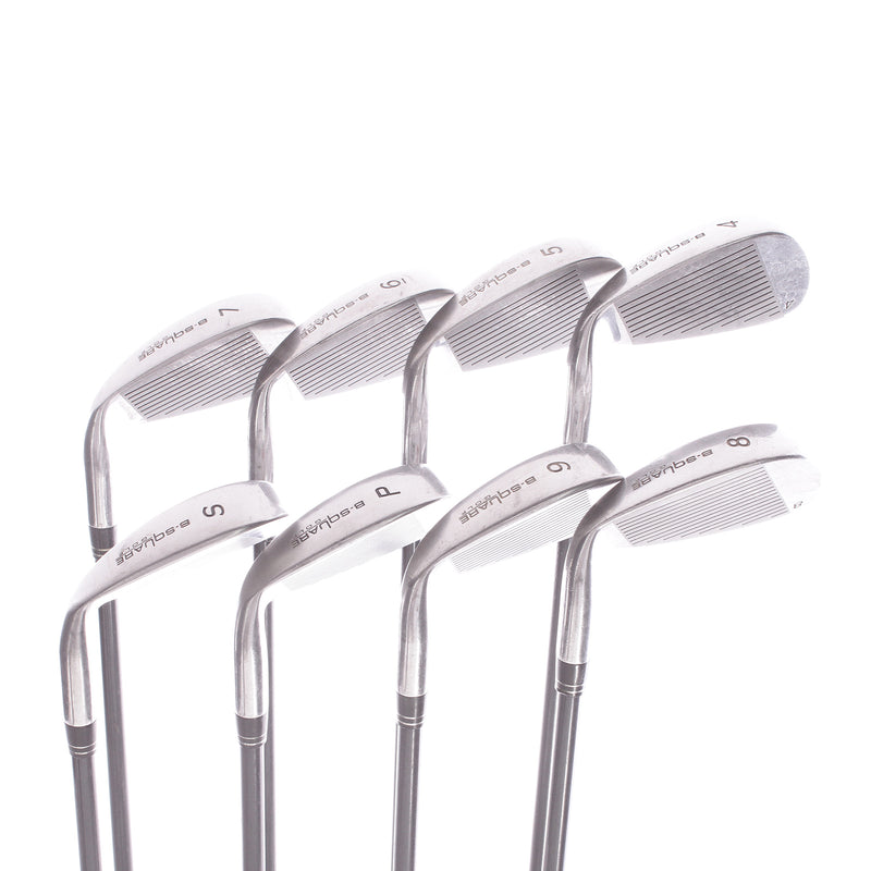 B Square Golf Forged UnderCut Graphite Mens Right Hand Irons 4-SW  Regular - B-Square Golf