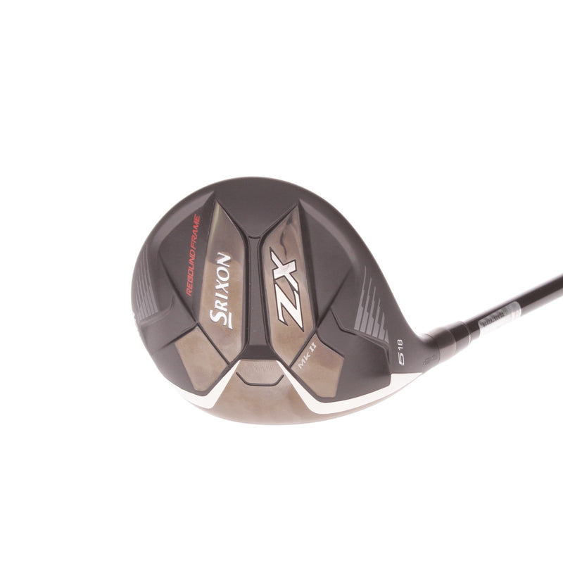 Srixon ZX MK II Graphite Mens Left Hand Fairway 5 Wood 18 Degree Stiff - HZRDUS RDX Smoke