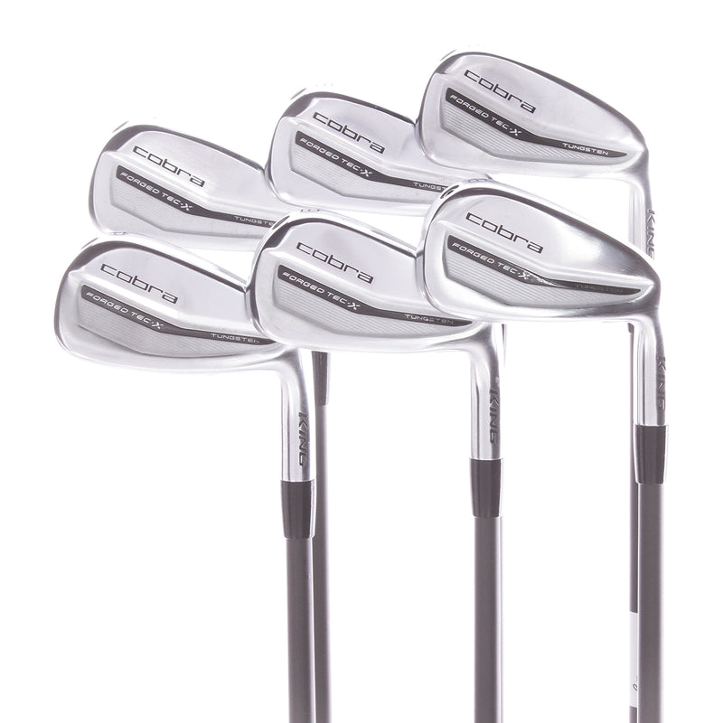 Cobra King Forged Tec X Graphite Mens Right Hand Irons 5-PW  Regular - UltraLite 50R