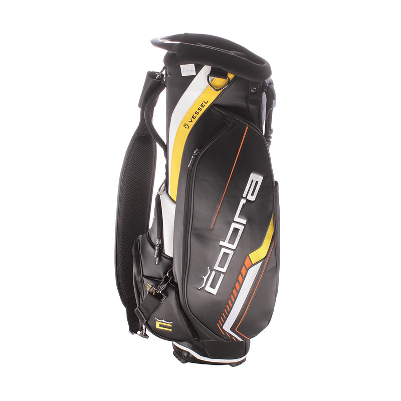 Cobra Vessel Second Hand Stand Bag - Black/Yellow/White