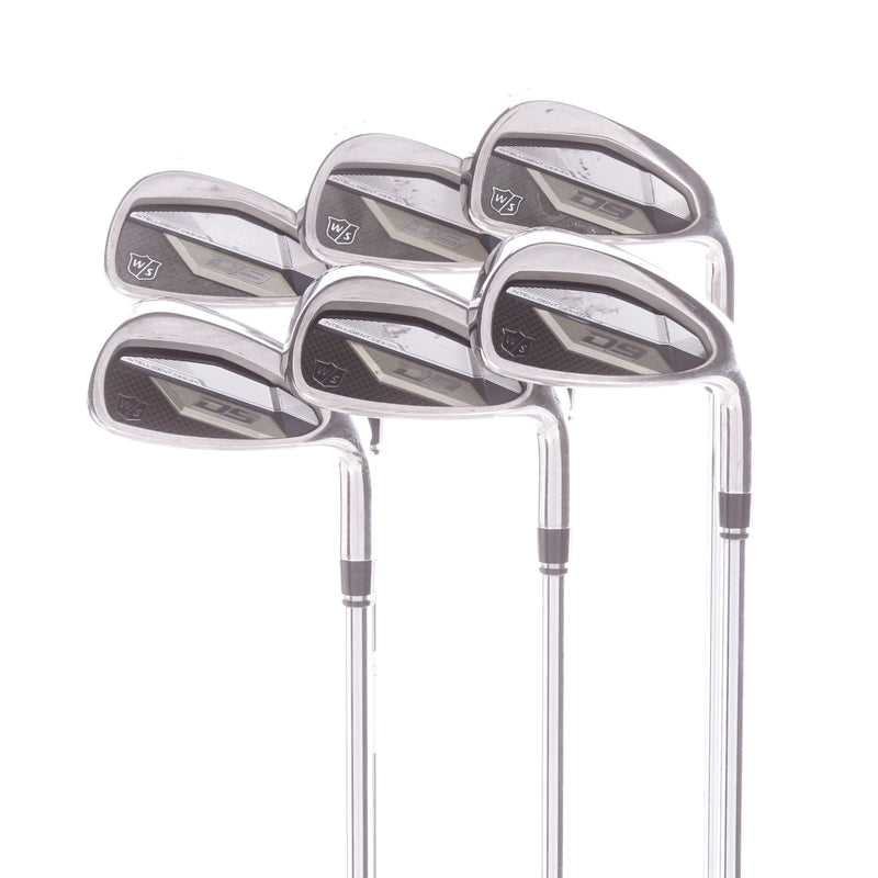 Wilson Staff D9 Steel Men's Right Hand Irons 5-PW Regular - KBS Max