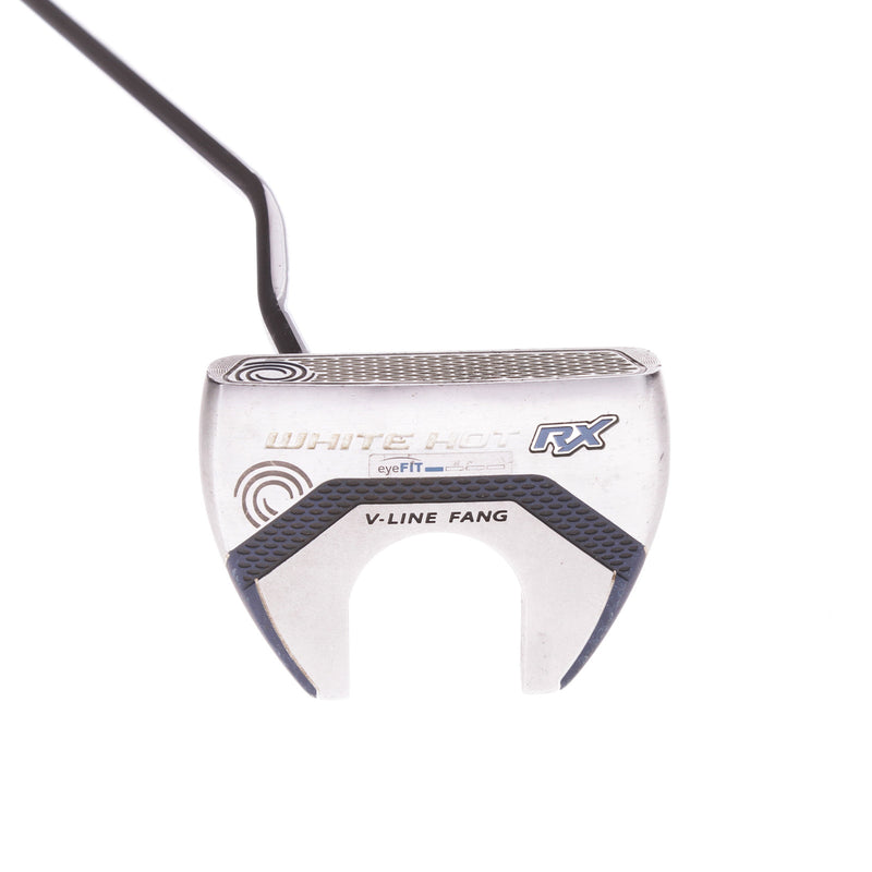 Odyssey White Hot V Line Fang Mens Left Hand Putter 33 Inches - Super Stroke Slim 3.0