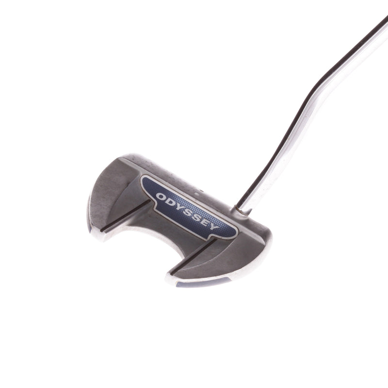 Odyssey White Hot V Line Fang Mens Left Hand Putter 33 Inches - Super Stroke Slim 3.0