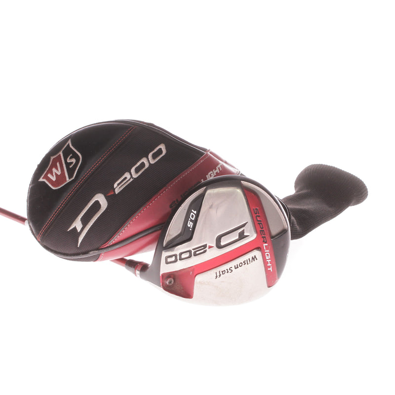 Wilson Staff D200 Mens Right Hand Graphite Driver 10.5 Degree Stiff - Prolaunch 65