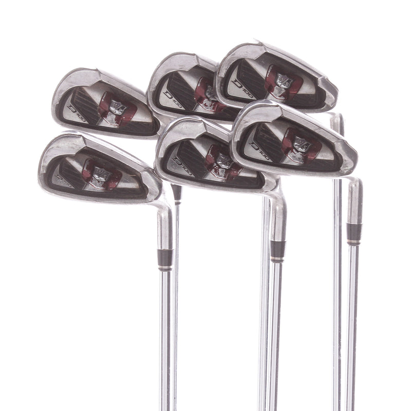 Wilson Staff D100 Steel Mens Right Hand Irons 5-PW Uniflex - Wilson Staff SL85