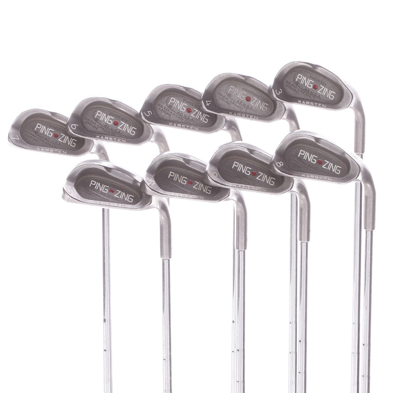 Ping Zing Karsten Steel Mens Right Hand Irons 3-SW Regular - Ping Karsten