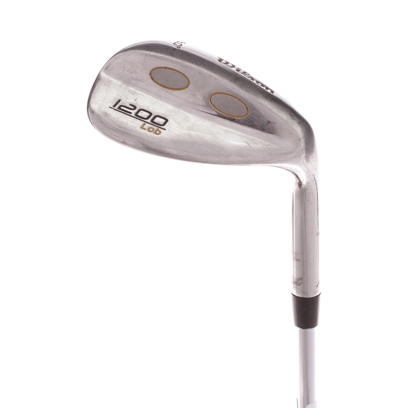 Wilson 1200 Steel Men's Right Hand Lob Wedge 60 Degree Stiff - True Temper