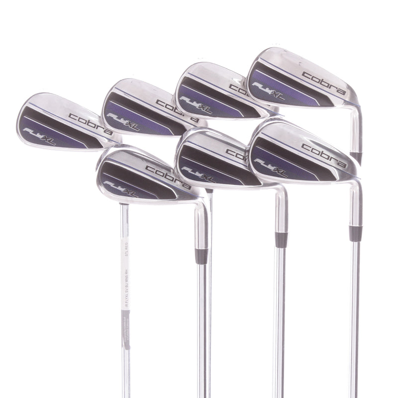 Cobra Fly XL Steel Men's Left Hand Irons 5-SW Regular - Cobra