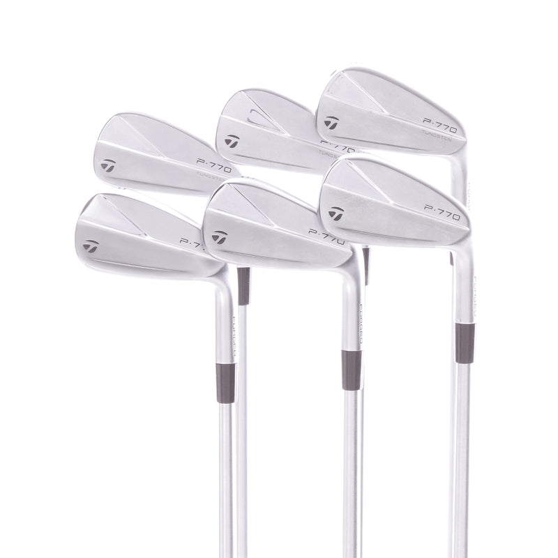 TaylorMade P-770 2023 Steel Mens Right Hand Irons 5-PW Stiff - KBS Tour C-Taper 120